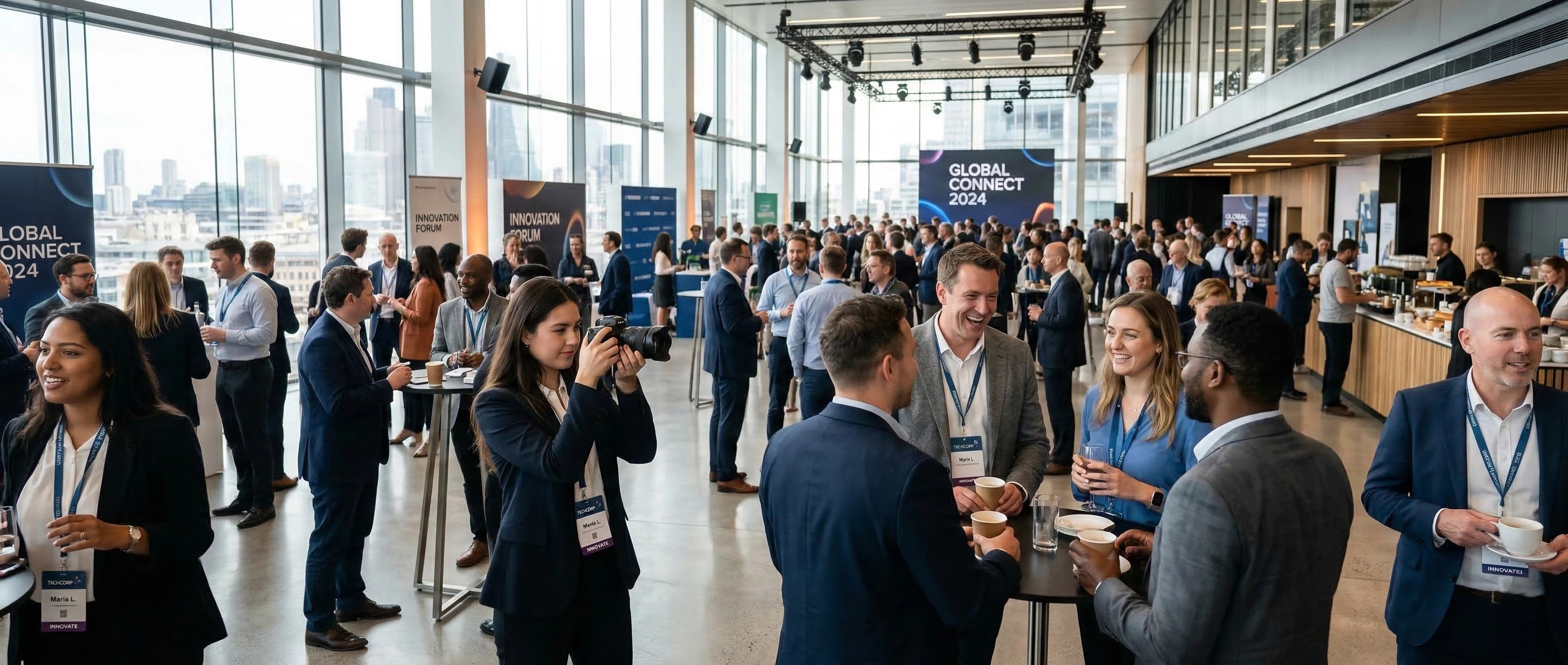 Company Event Photo Sharing & QR Code Upload | Instant Gallery