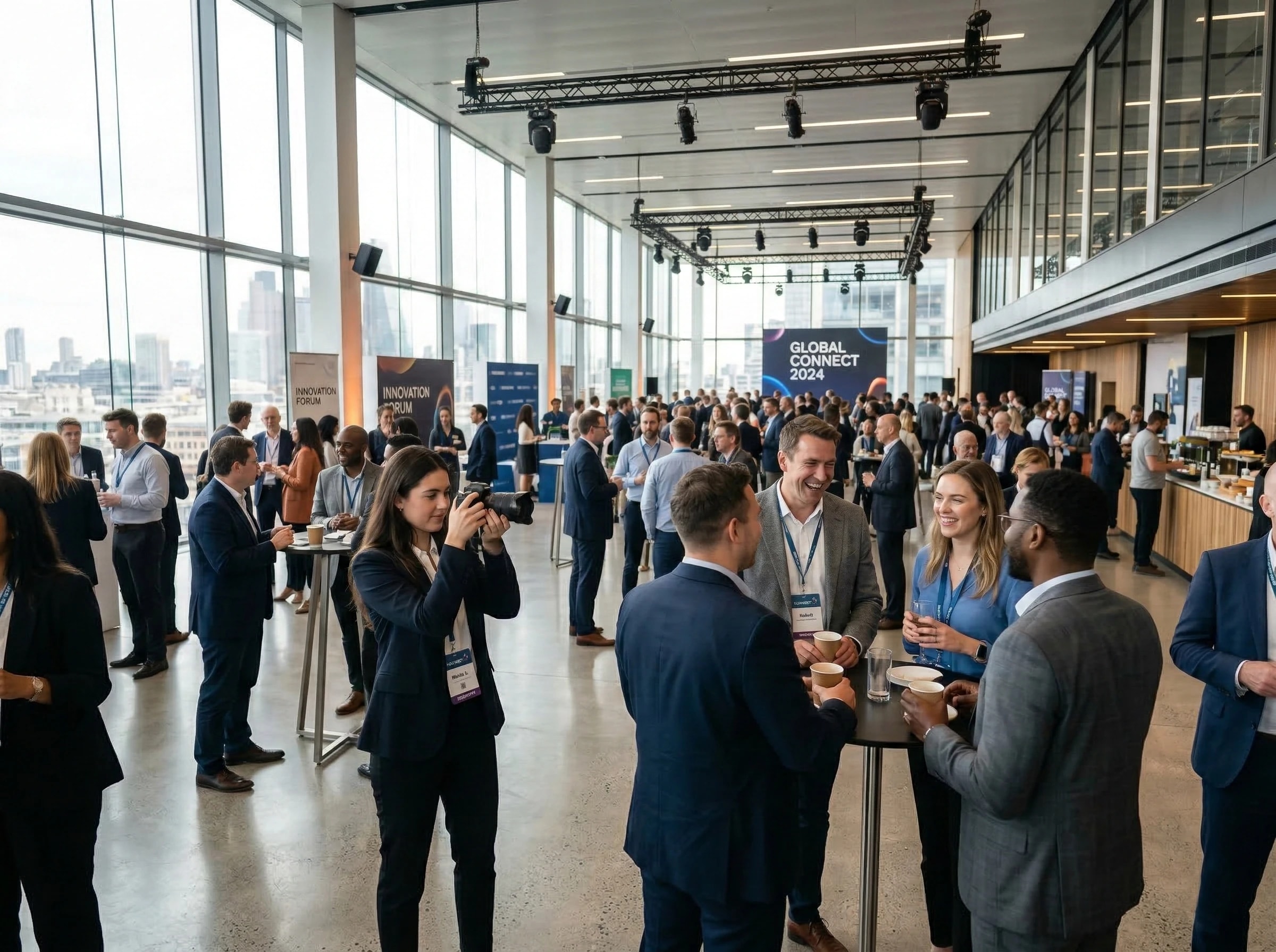 Company Event Photo Sharing & QR Code Upload | Instant Gallery